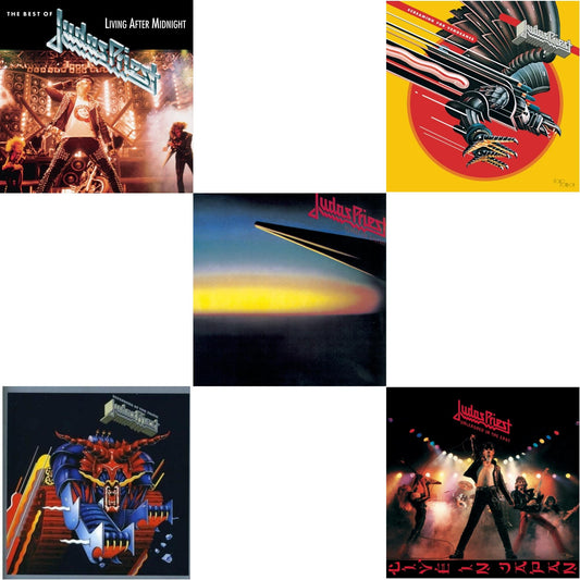 Best Of Judas Priest: Living After Midnight & Defenders Of The Faith & Point Of Entry & Screaming For Vengeance & Unleashed In The East