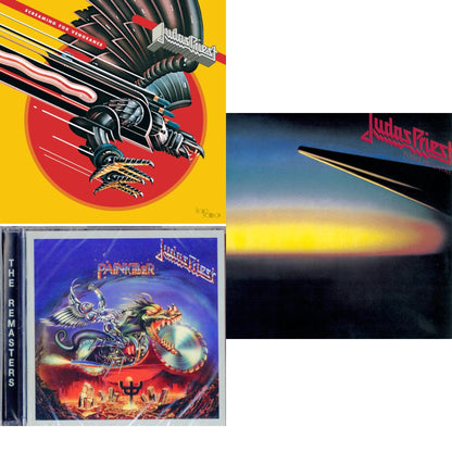 This is a 3 CD SKU bundle.
1.This CD is brand new.Format: CDMusic Style: Heavy MetalThis item's title is: PainkillerArtist: Judas PriestLabel: LEGACYBarcode: 696998638228Release Date: 3/19/2002
2.This CD is brand new.