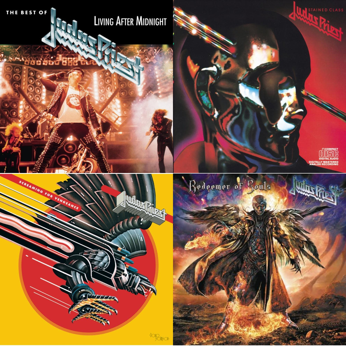 Best Of Judas Priest: Living After Midnight & Stained Class & Screaming For Vengeance & Redeemer Of Souls