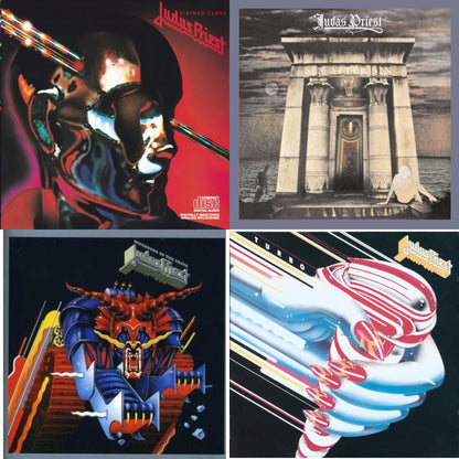 Defenders Of The Faith & Stained Class & Turbo & Sin After Sin