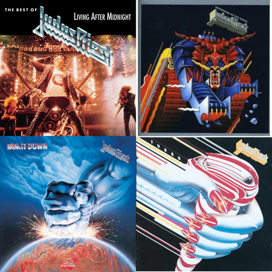 Best Of Judas Priest: Living After Midnight & Defenders Of The Faith & Ram It Down & Turbo