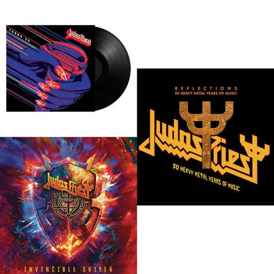 This is a 3 LP Vinyl SKU bundle.
1.This LP Vinyl is brand new.Format: LP VinylMusic Style: Heavy MetalThis item's title is: Turbo 30 (150G)Artist: Judas PriestLabel: LEGACYBarcode: 888751832718Release Date: 2/3/2017
2.This LP Vinyl is brand new.