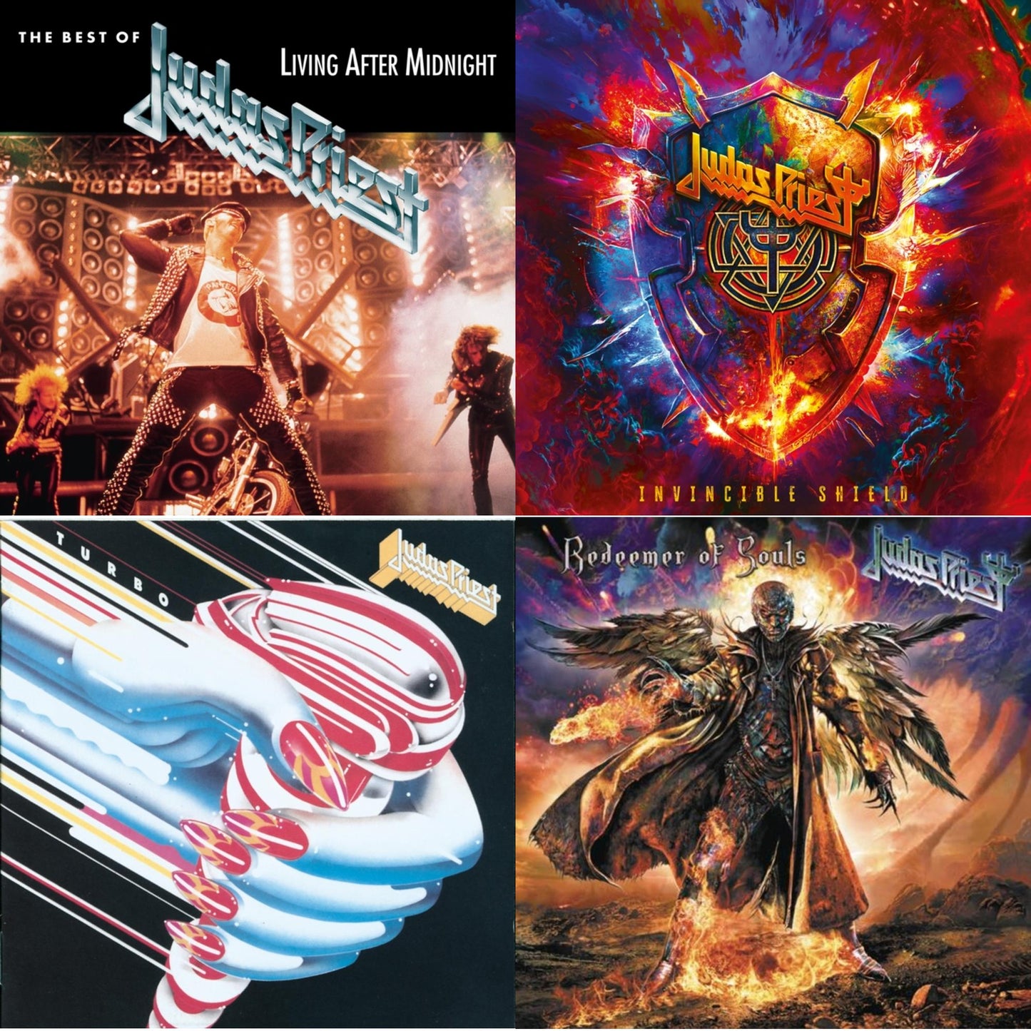 Best Of Judas Priest: Living After Midnight & Invincible Shield & Turbo & Redeemer Of Souls