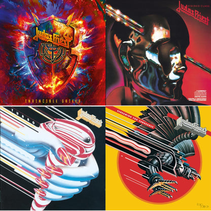 This is a 4 CD SKU bundle.
1.This CD is brand new.Format: CDMusic Style: Heavy MetalThis item's title is: Invincible ShieldArtist: Judas PriestLabel: ColumbiaBarcode: 196588516429Release Date: 3/8/2024
2.This CD is brand new.