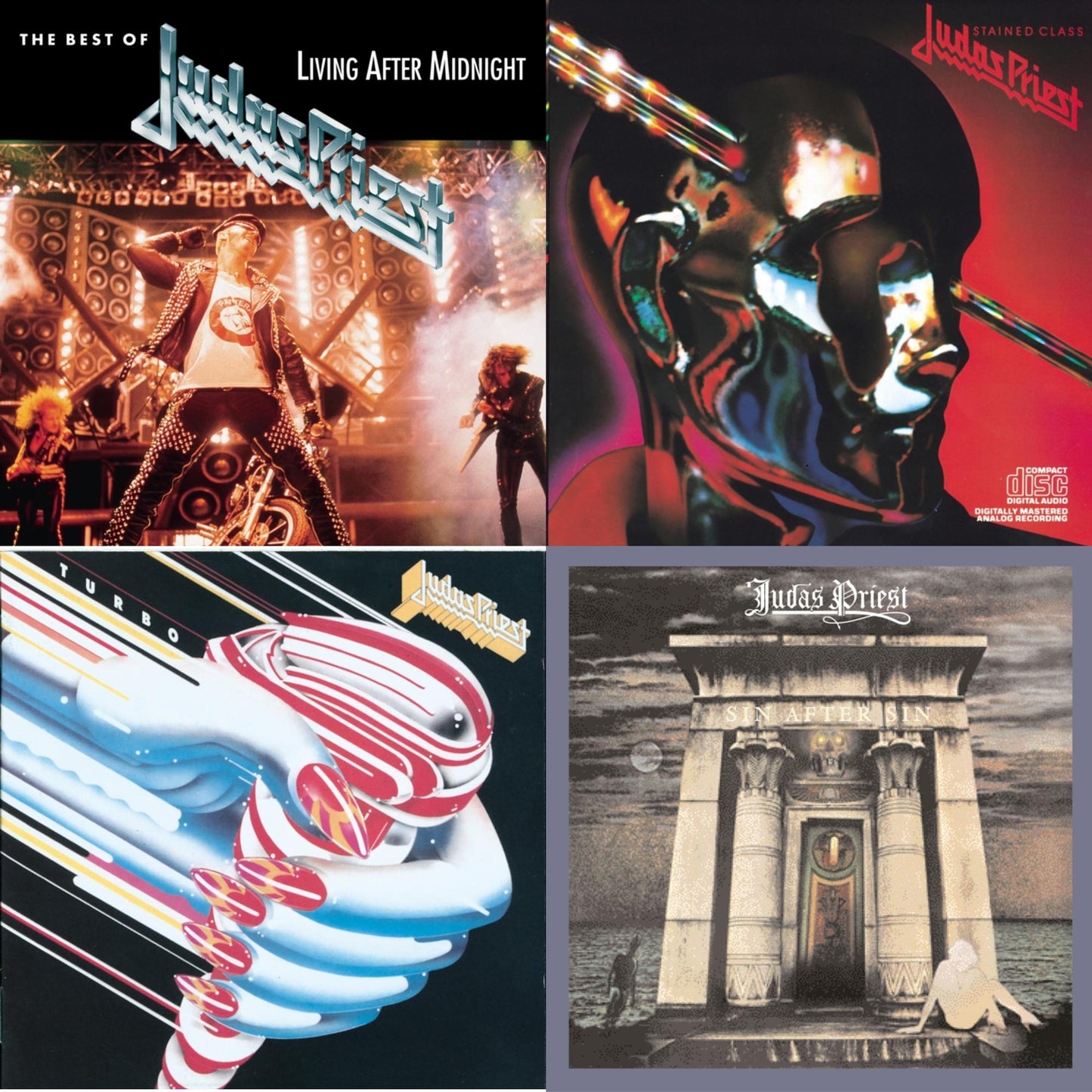 Best Of Judas Priest: Living After Midnight & Stained Class & Turbo & Sin After Sin