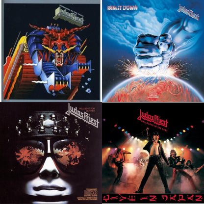 Defenders Of The Faith & Ram It Down & Hell Bent For Leather & Unleashed In The East