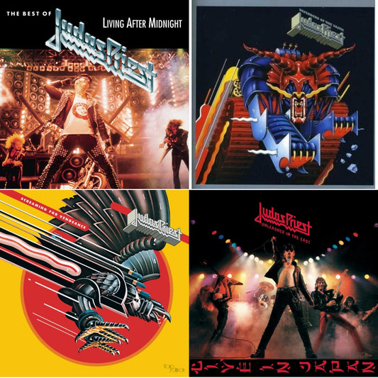 Best Of Judas Priest: Living After Midnight & Defenders Of The Faith & Screaming For Vengeance & Unleashed In The East
