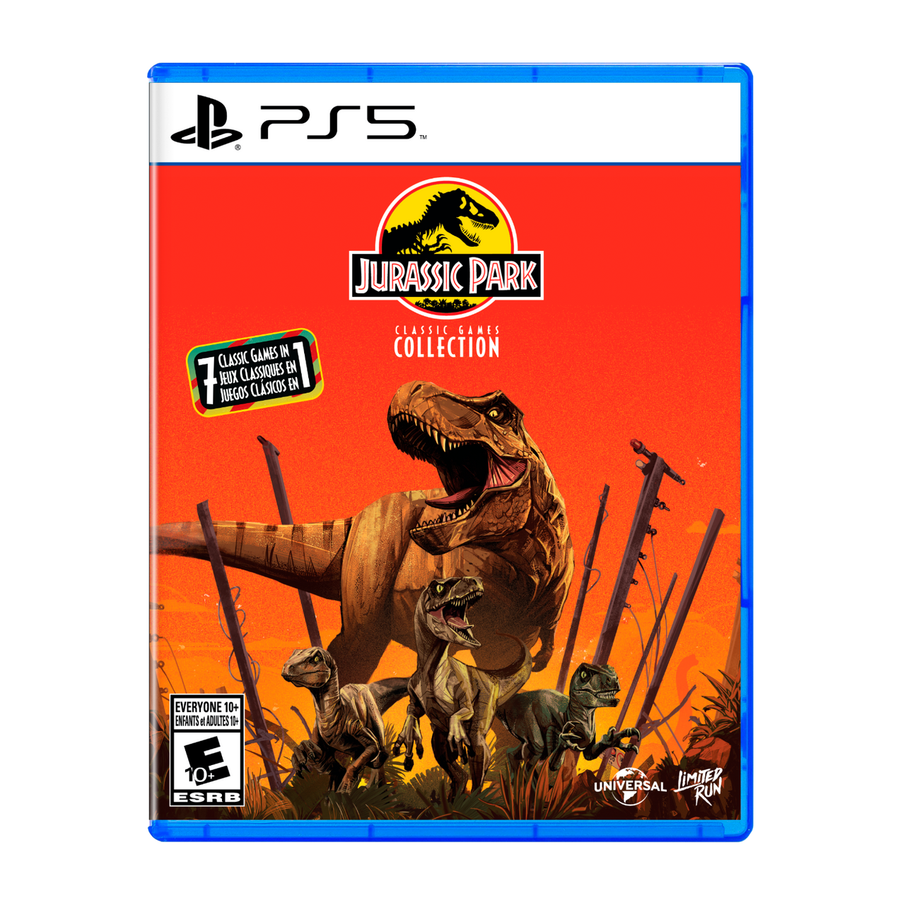 This is brand new.HOLD ON TO YOUR BUTTS! THE 8- AND 16-BIT ERA OF JURASSIC PARK GAMES HAS RETURNED, COMMEMORATING 30 YEARS OF THE ICONIC FILM! This release includes a lineup of seven classic titles updated to include save state support, new in-game maps, and various quality-of-life fixes.