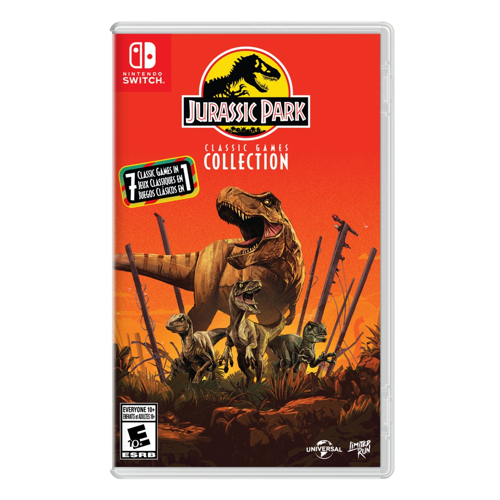 Jurassic Park Classic Games Collection - Switch