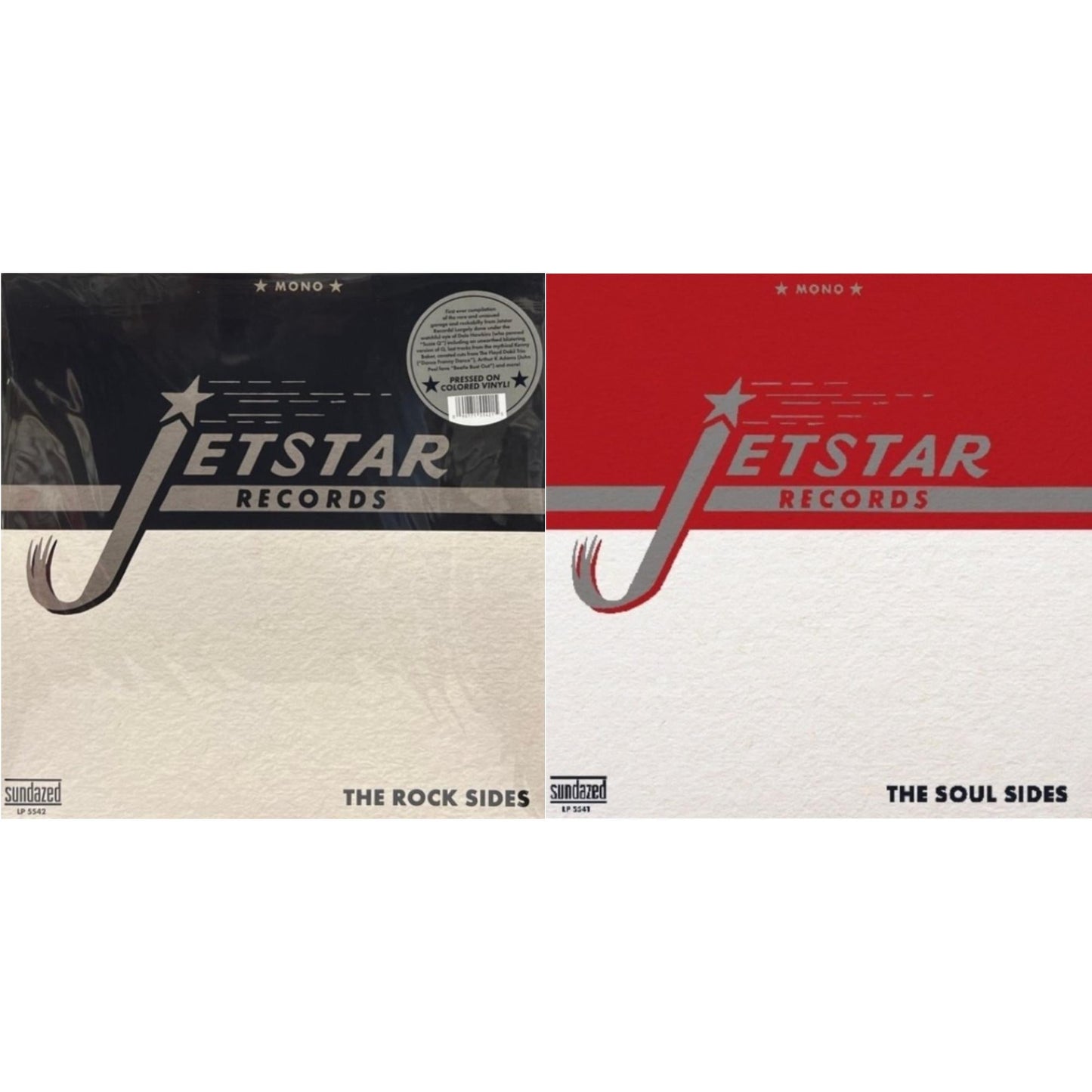 This is a 2 LP Vinyl SKU bundle.
1.This LP Vinyl is brand new.Format: LP VinylMusic Style: SoulThis item's title is: Soul Sides (Clear LP Vinyl)Artist: Jetstar RecordsLabel:  INC. SUNDAZED MUSICBarcode: 090771554116Release Date: 6/18/2022
2.This LP Vinyl is brand new.