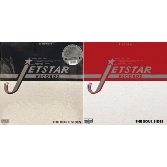 This is a 2 LP Vinyl SKU bundle.
1.This LP Vinyl is brand new.Format: LP VinylMusic Style: Garage RockThis item's title is: Rock Sides (Clear LP Vinyl)Artist: Jetstar RecordsLabel:  INC. SUNDAZED MUSICBarcode: 090771554215Release Date: 4/23/2022
2.This LP Vinyl is brand new.