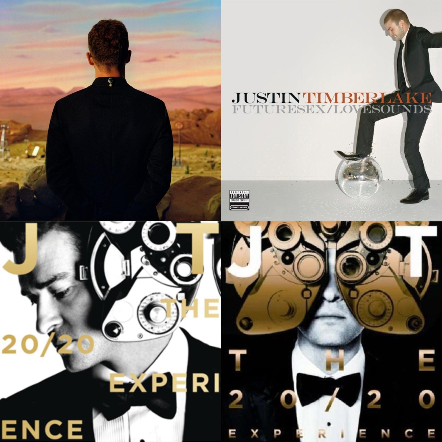 Everything I Thought It Was (X) (2LP) & Futuresex / Lovesounds (Pa/2LP/Gatefold) & 20/20 Experience (2LP/Gatefold) & 20/20 Experience - 2 Of 2 (Pa/2LP/Dl Card/Gatefold)
