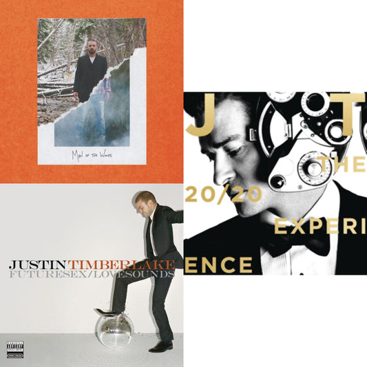Man Of The Woods (140G/Dl Code) & Futuresex / Lovesounds (Pa/2LP/Gatefold) & 20/20 Experience (2LP/Gatefold)