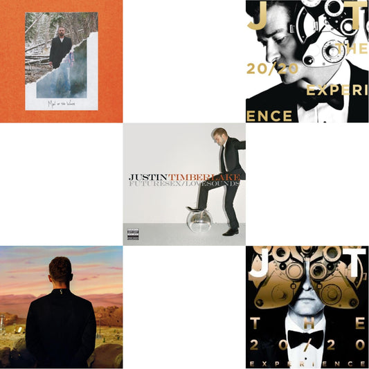 Man Of The Woods (140G/Dl Code) & Everything I Thought It Was (X) (2LP) & Futuresex / Lovesounds (Pa/2LP/Gatefold) & 20/20 Experience (2LP/Gatefold) & 20/20 Experience - 2 Of 2 (Pa/2LP/Dl Card/Gatefold)