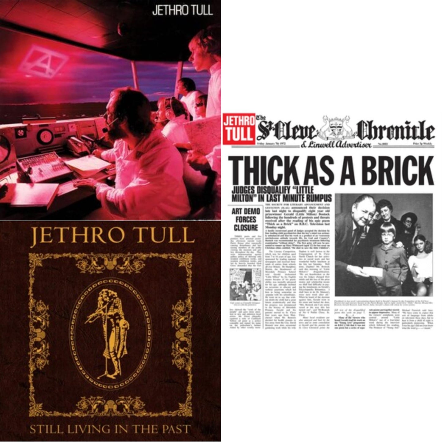A (Steven Wilson Remix) & Still Living In The Past (2LP) & Thick As A Brick