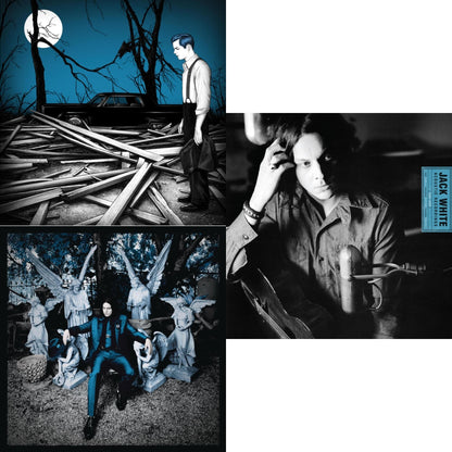 Jack White - Fear Of The Dawn (Astronomical Blue LP Vinyl) (I) & Lazaretto (180G) & Acoustic Recordings 1998-2016 (180G/Gatefold)
