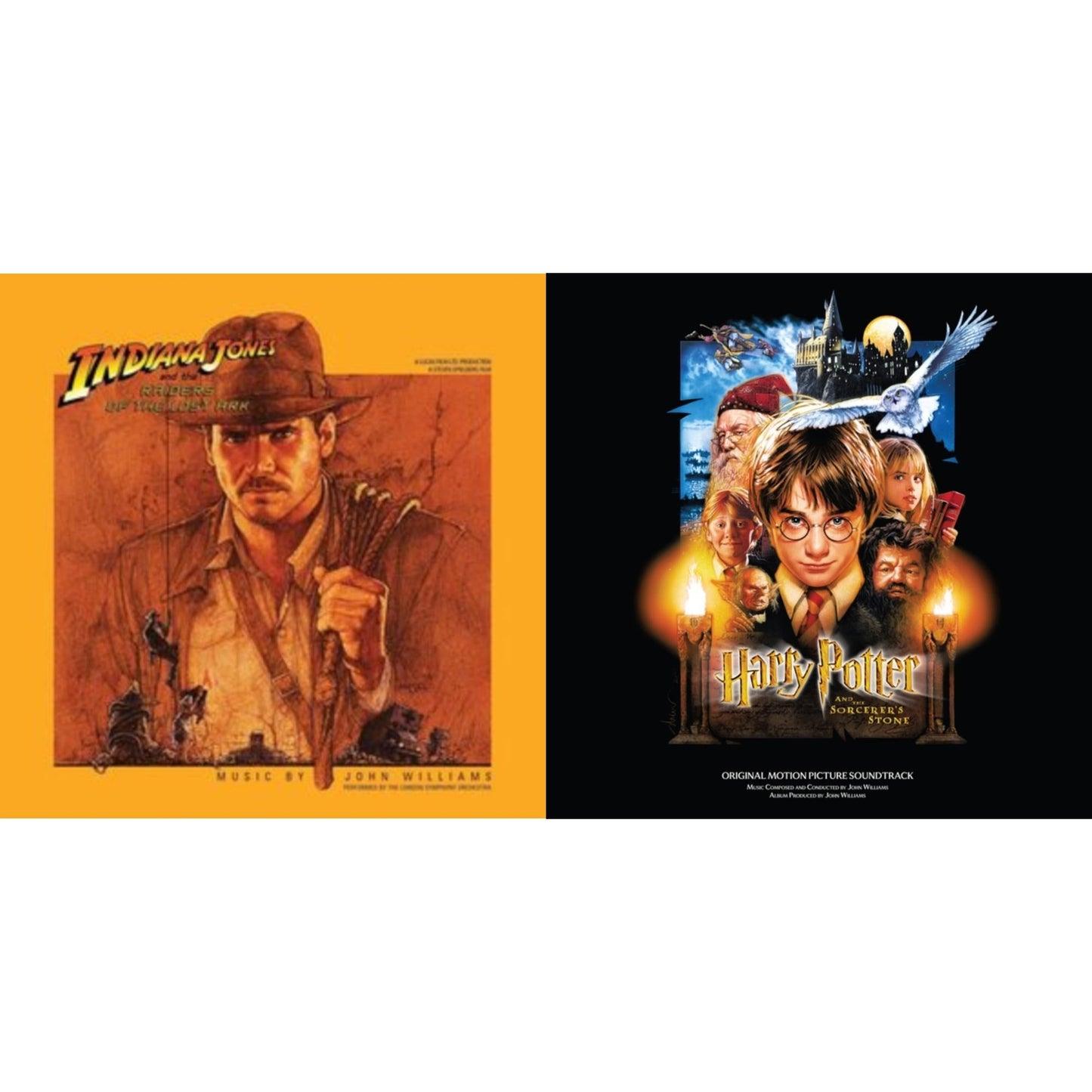 Raiders Of The Lost Ark (Ost) (2LP) & Harry Potter & The Sorcerer's Stone (2LP) (Ost)