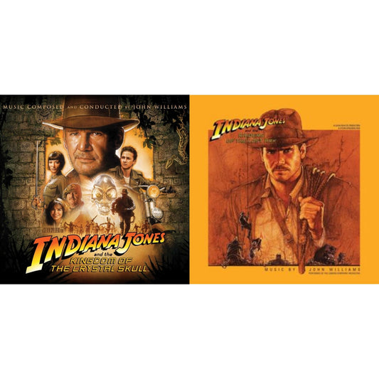 Indiana Jones & The Kingdom Of The Crystal Skull (Ost) (2LP) & Raiders Of The Lost Ark (Ost) (2LP)