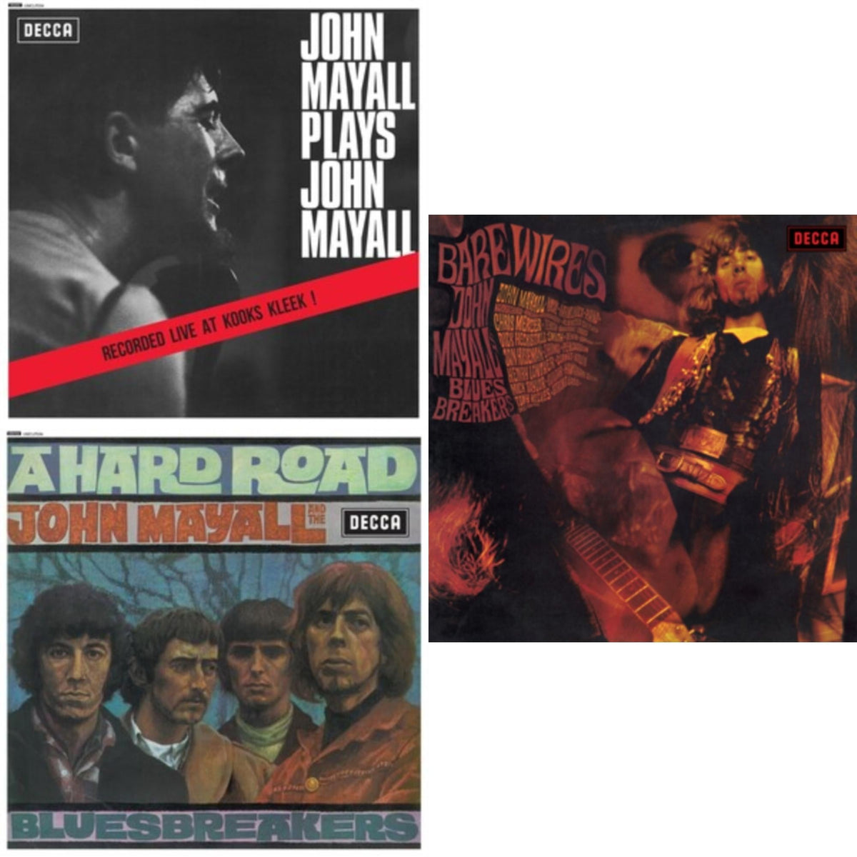John Mayall Plays John Mayall & Hard Road & Bare Wires