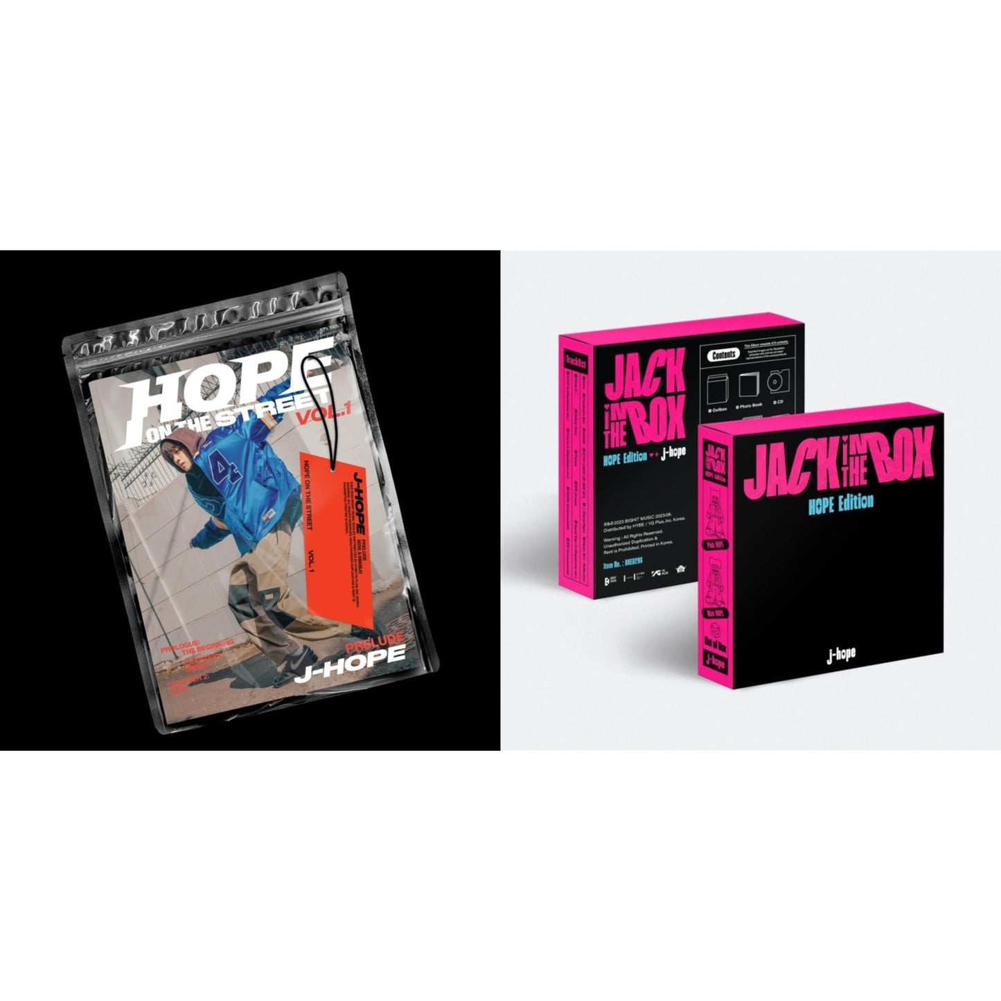 Jack In The Box (Hope Edition) & Hope On The Street Vol.1 (Ver.1 Prelude)