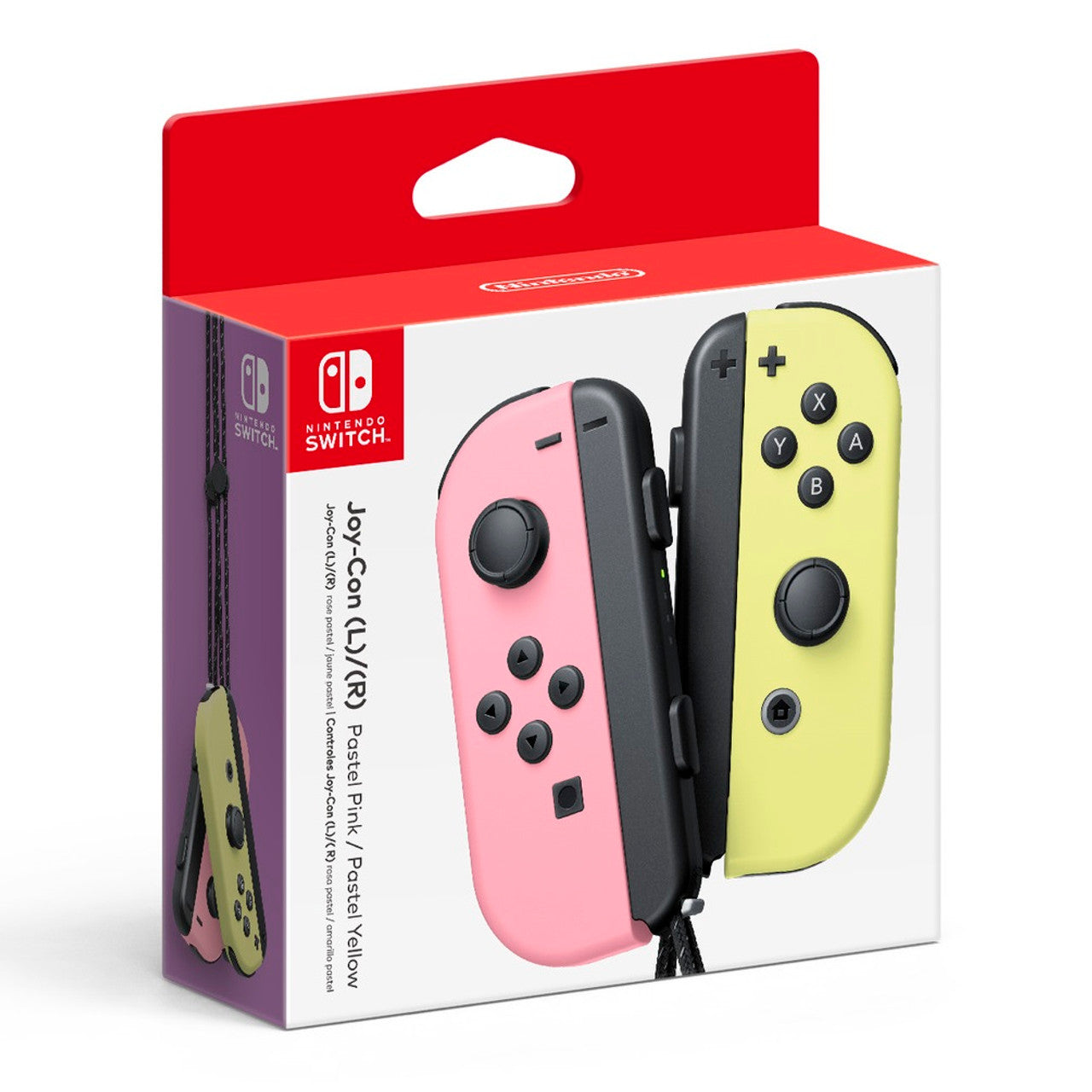 This is brand new.Expand your collection with these colorful pastel Joy-Con™ controllers.  Games come to life through easy-to-use motion controls and HD rumble—advanced vibration features built into each Joy‑Con™ controller.