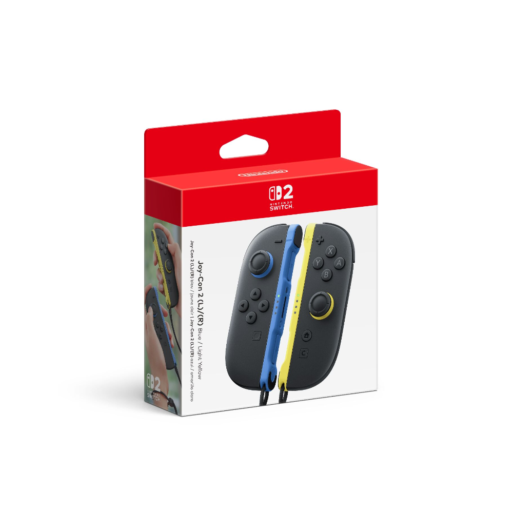 Switch 2 Joy-Con 2 Controllers (L)/(R): Blue / Light Yellow - Nintendo
