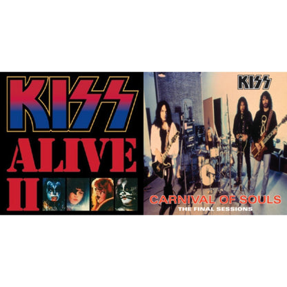 This is a 2 LP Vinyl SKU bundle.
1.This LP Vinyl is brand new.Format: LP VinylMusic Style: Hard RockThis item's title is: Alive IiArtist: KissLabel: MercuryBarcode: 602537791767Release Date: 10/14/2014
2.This LP Vinyl is brand new.