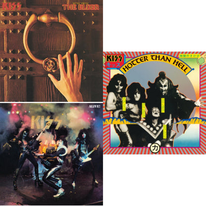 Music From The Elder (Half-Speed Master/Clear LP Vinyl/180G) & Alive & Hotter Than Hell