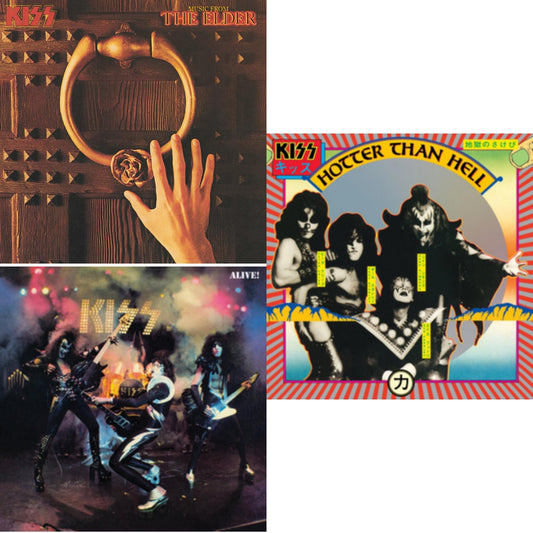 Music From The Elder (Half-Speed Master/Clear LP Vinyl/180G) & Alive & Hotter Than Hell