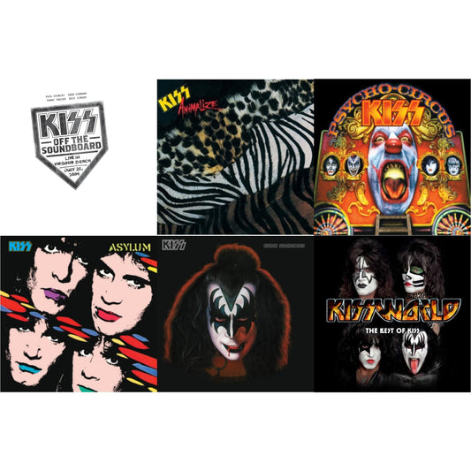 This is a 6 LP Vinyl SKU bundle.
1.This LP Vinyl is brand new.Format: LP VinylMusic Style: Hard RockThis item's title is: Kiss Off The Soundboard: Live In Virginia Beach (3LP)Artist: KissLabel: UMEBarcode: 602445028559Release Date: 3/11/2022
2.This LP Vinyl is brand new.