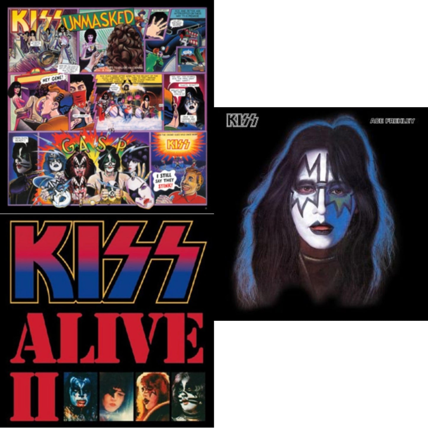 Unmasked & Alive Ii & Ace Frehley