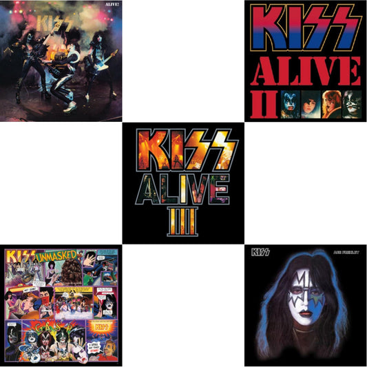 Alive & Unmasked & Alive Iii & Alive Ii & Ace Frehley