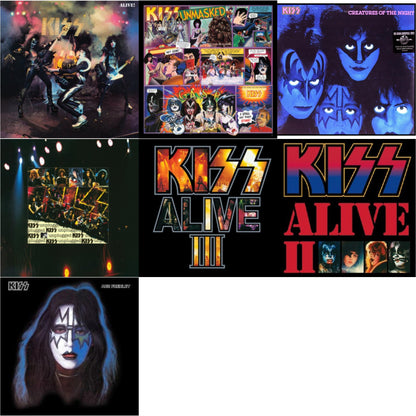 Alive & Unmasked & Creatures Of Night & Mtv Unplugged & Alive Iii & Alive Ii & Ace Frehley