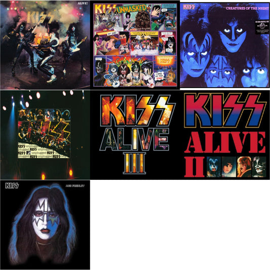 Alive & Unmasked & Creatures Of Night & Mtv Unplugged & Alive Iii & Alive Ii & Ace Frehley