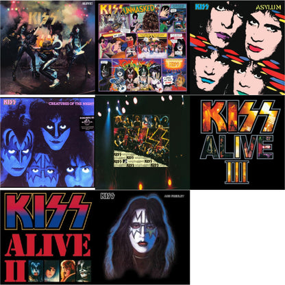 Alive & Unmasked & Asylum & Creatures Of Night & Mtv Unplugged & Alive Iii & Alive Ii & Ace Frehley