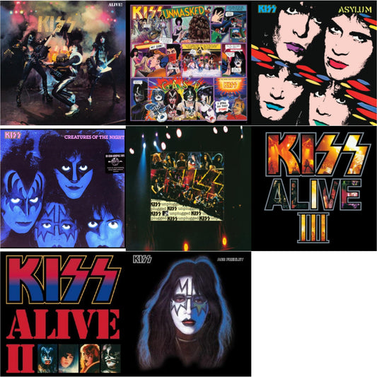Alive & Unmasked & Asylum & Creatures Of Night & Mtv Unplugged & Alive Iii & Alive Ii & Ace Frehley