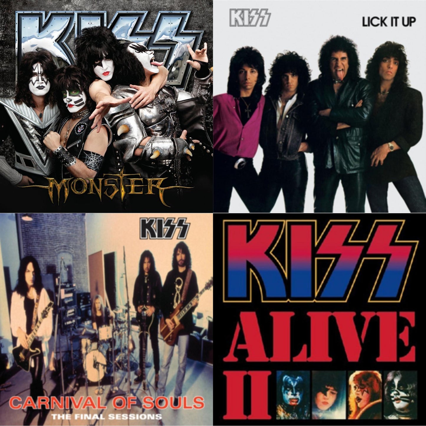 Monster & Lick It Up & Carnival Of Souls & Alive Ii