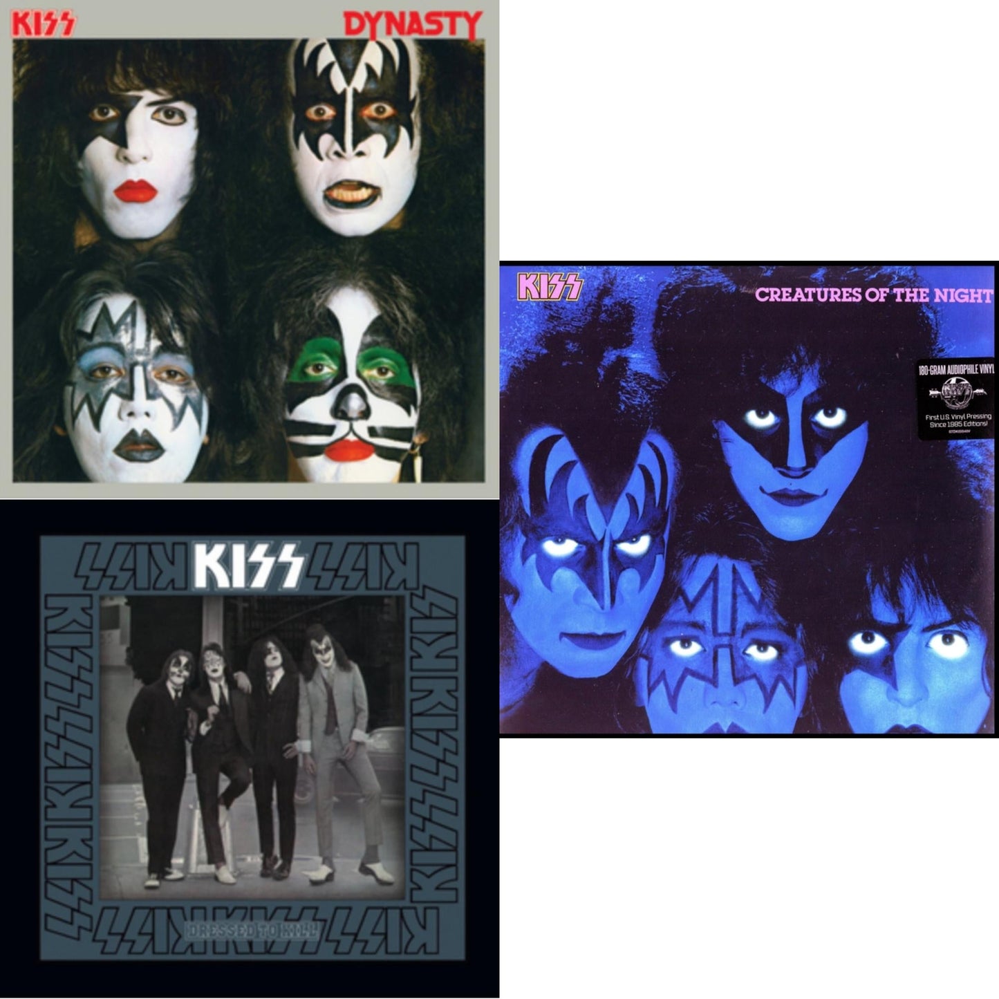 Dynasty & Dressed To Kill & Creatures Of Night