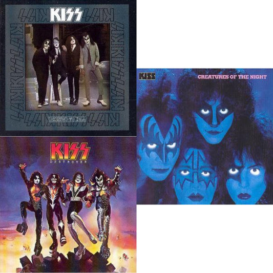 Dressed To Kill & Destroyer & Creatures Of Night
