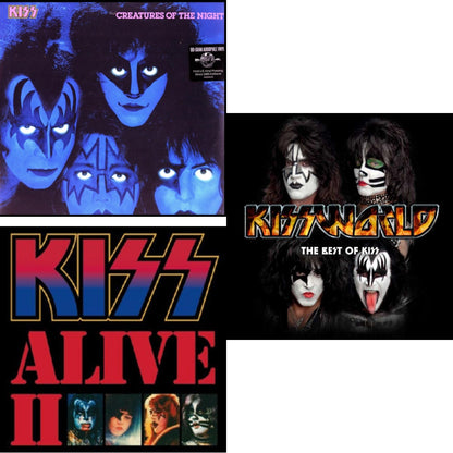 Creatures Of Night & Alive Ii & Kissworld - The Best Of Kiss (2 LP)