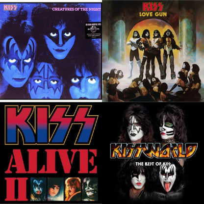 Creatures Of Night & Love Gun & Alive Ii & Kissworld - The Best Of Kiss (2 LP)