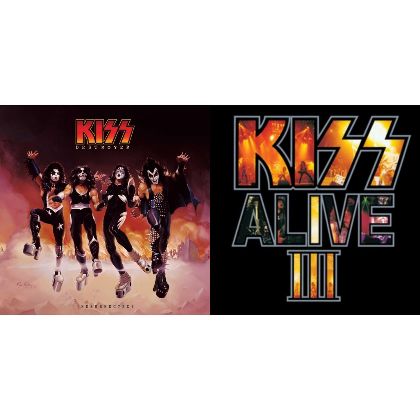 Destroyer (Resurrected) (Translucent Orange LP Vinyl) & Alive Iii