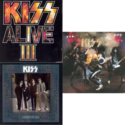 Alive 3 & Dressed To Kill & Alive