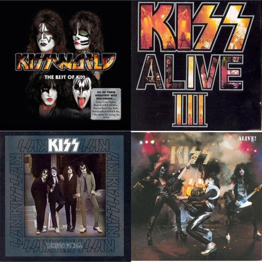 Kissworld - The Best Of Kiss & Alive 3 & Dressed To Kill & Alive