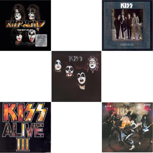 Kissworld - The Best Of Kiss & Alive 3 & Kiss & Dressed To Kill & Alive