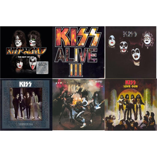 Kissworld - The Best Of Kiss & Alive 3 & Kiss & Dressed To Kill & Alive & Love Gun