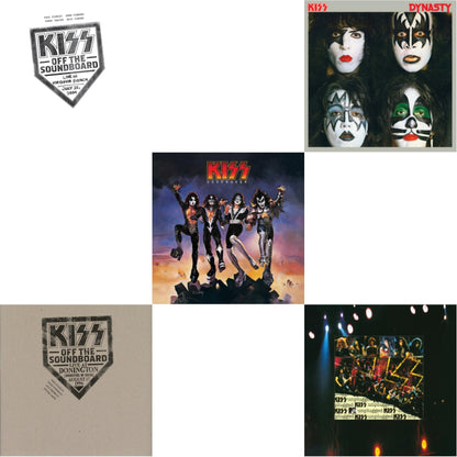 Kiss Off The Soundboard: Live In Virginia Beach (3LP) & Kiss Off The Soundboard: Donington 1996 (Live) (3LP) & Destroyer & Dynasty & Mtv Unplugged