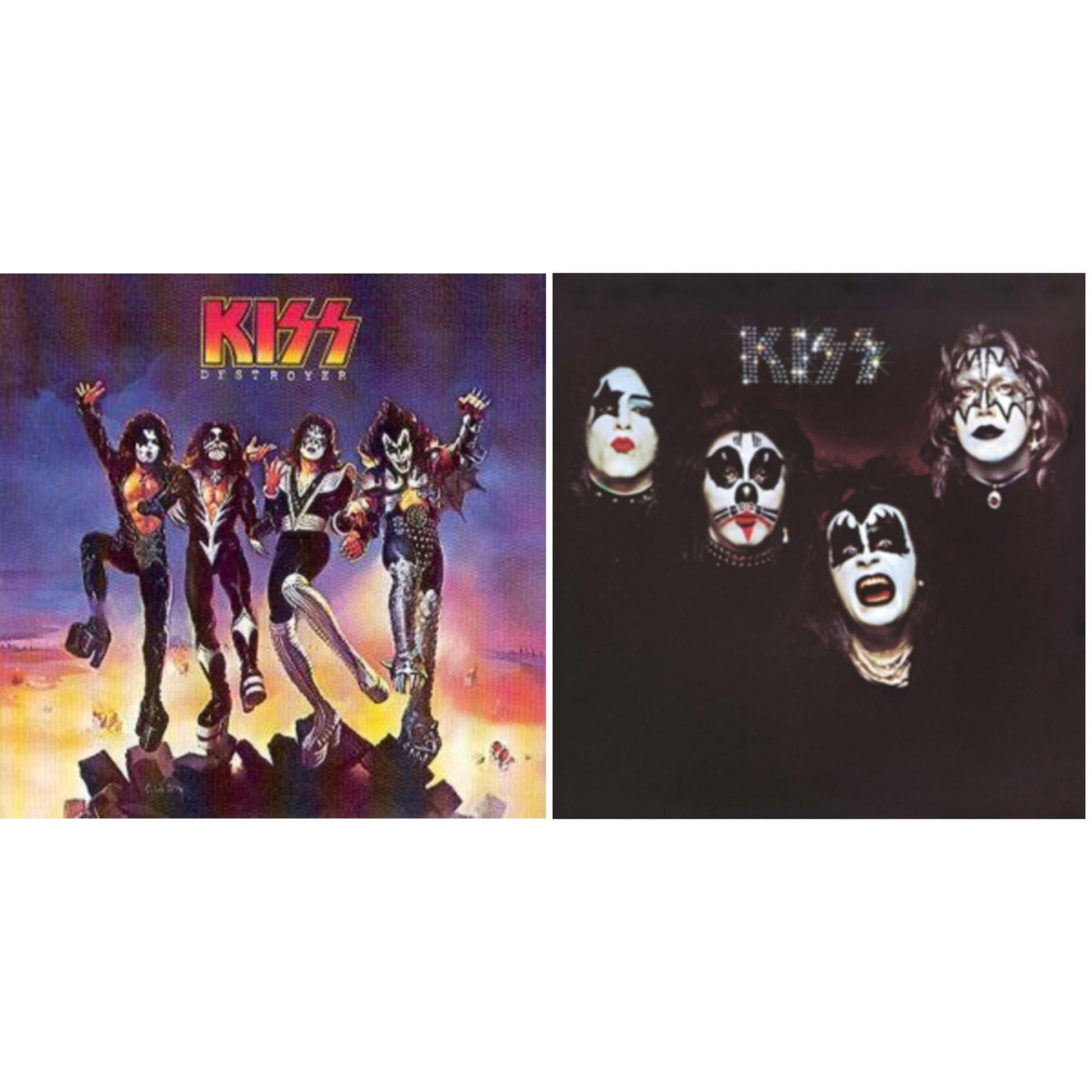 This is a 2 CD SKU bundle.
1.This CD is brand new.Format: CDMusic Style: Hard RockThis item's title is: DestroyerArtist: KissLabel: CasablancaBarcode: 731453237827Release Date: 8/12/1997
2.This CD is brand new.