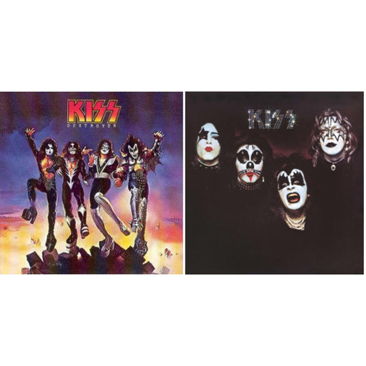 This is a 2 CD SKU bundle.
1.This CD is brand new.Format: CDMusic Style: Hard RockThis item's title is: DestroyerArtist: KissLabel: CasablancaBarcode: 731453237827Release Date: 8/12/1997
2.This CD is brand new.