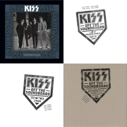 Kiss Off The Soundboard: Tokyo 2001 (3LP) & Kiss Off The Soundboard: Live In Virginia Beach (3LP) & Kiss Off The Soundboard: Donington 1996 (Live) (3LP) & Dressed To Kill